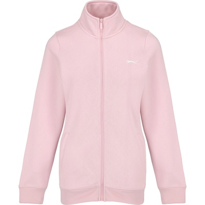 Slazenger Дамско яке Slazenger Fitted Zip Through Jacket Womens - Baby Pink