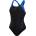 Speedo Бански костюм Speedo Women's One Piece Swimsuit - Black/Blue