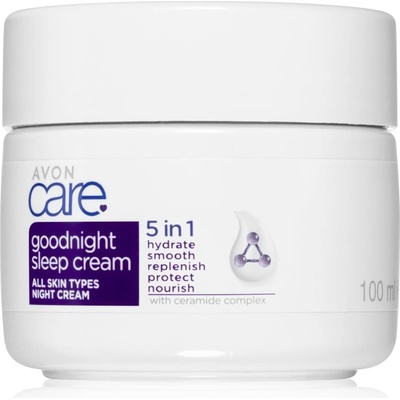 Avon Care Goodnight Sleep възстановяващ нощен крем 5 в 1 100ml