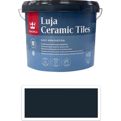 TIKKURILA Luja Ceramic Tiles 2,7 l Černá