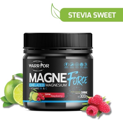 Natural Nutrition MagneForce Drink Magnézium chelát + B6 Lime and Raspberry 300 g