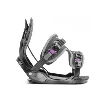 Flow snowboard vázání Haylo, black L (doprava ZDARMA)