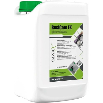 Sanax Hydrofobní matná impregnace na beton. | ResiCote FK - 2,5kg