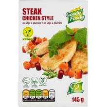 Goody Foody Vegan Steak Chicken Style zo sóje a pšenice 145 g