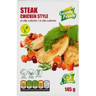 Goody Foody Vegan Steak Chicken Style zo sóje a pšenice 145 g