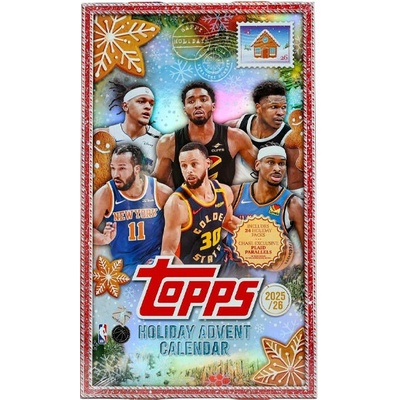 Topps NBA Holiday Basketball Countdown Calendar (adventný kalendár)