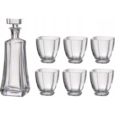 Aurum Plantica whisky set obsahuje 1 karafu o objemu a 2 whisky sklenice o objemu 750 ml 320 ml – Zboží Dáma