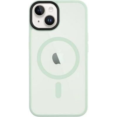 iPhone 14 TACTICAL MAGFORCE HYPERSTEALTH силиконов калъф за телефон, удароустойчив, MagSafe, СВЕТЛОЗЕЛЕН (57983113551)