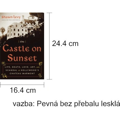 The Castle on Sunset: Life, Death, Love, Art, and Scandal at Hollywood's Chateau Marmont Levy ShawnPevná vazba