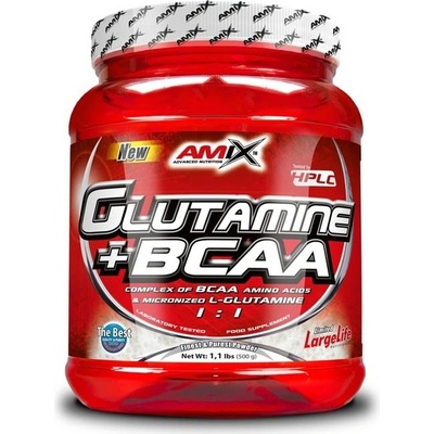 Amix L-Glutamine Powder 500 g