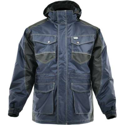 Sara Workwear Zimní bunda HYDROS tmavě modrá-černá