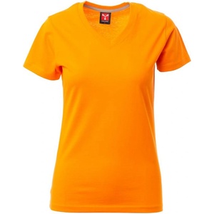 PAYPER v-neck lady 000951-0026 / Дамска тениска с къс ръкав, с v-образно деколте - оранжева xxl (000951002602000xxl)
