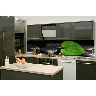 DIMEX ART Фототапет за кухня - зелено листо 260 x 60 см