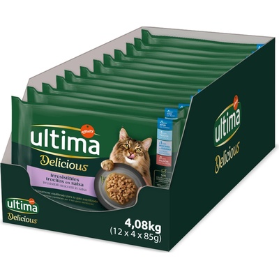 Ultima Cat Sterilized rybí výběr 96 x 85 g