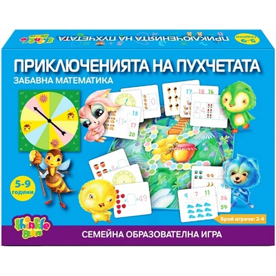 Thinkle Stars Детска игра Thinkle Stars "Приключенията на пухчетата" - Код F1014 (F1014-8901137227051)