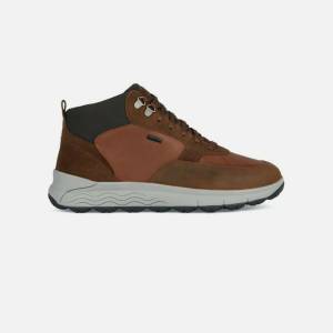 Geox Кафяви мъжки маратонки Geox Spherica 4x4 b abx Geox | Kafyav | МЪЖЕ | 41