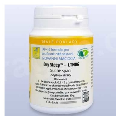 Giovanni Maciocia LTN06 Suché spaní rozpustné granulky 30 g