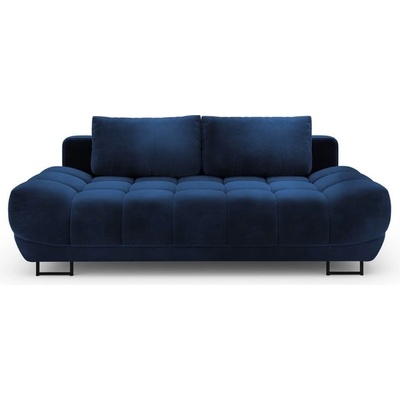 Windsor & Co Кралско син триместен разтегателен диван с кадифена тапицерия Cirrus - Windsor & Co Sofas (WIN_3SF_46_F1_CIRRUS5)