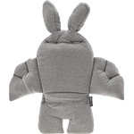 Childhome Възглавничка за стол за хранене Childhome - Rabbit, Jersey Grey (CCRASCJG) - baby