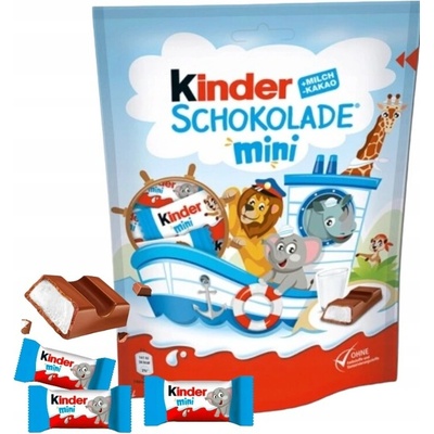 Kinder čokoláda mini mléčné čokoládky 120 g