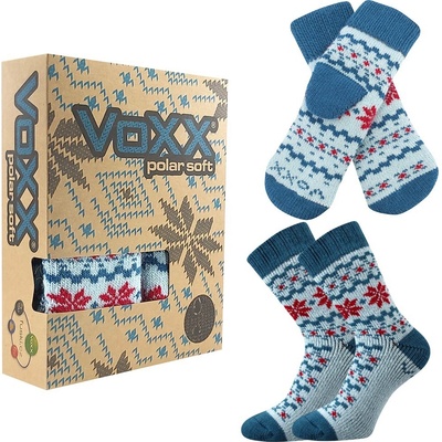 Voxx froté ponožky Trondelag azúrová