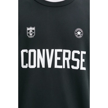 Converse Суичър Converse в черно с принт 10028409-A01 (10028409.A01)