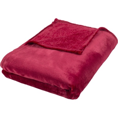 TP Mikro flanel deka Premium Vínová 150x200