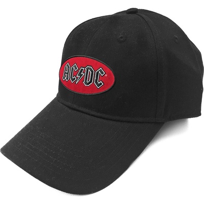 AC/DC Oval Logo Muž Čierna