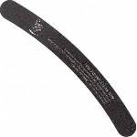 PEGGY SAGE Nail file banana double-sided 100/180, black