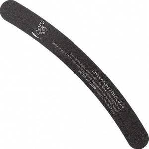 PEGGY SAGE Nail file banana double-sided 100/180, black
