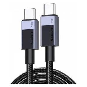 Ugreen L512 USB-C to USB-C Cable, 100W, 5A, 2m (Black)