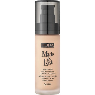 Pupa Dlhotrvajúci tekutý make-up SPF10 Made To Last Total Comfort Foundation 040 Medium Beig30 ml e