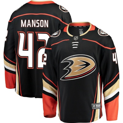 Fanatics Dres Anaheim Ducks #42 Josh Manson Breakaway Home Jersey