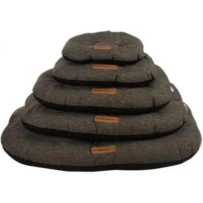 M-PETS OLERON Cushion - Овален дюшек, тъмно сиво, размер M - 48 x 32 x 12 cm - 10304899
