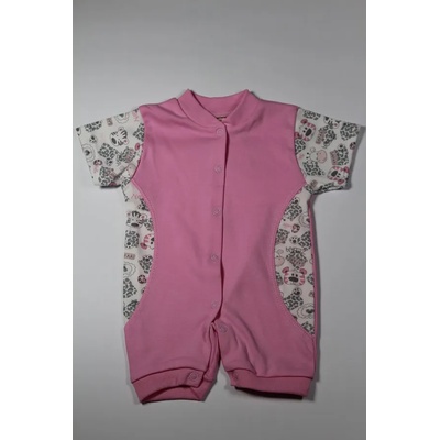 СИСИ-ДИ ООД Гащеризон с къс ръкав, 56 /розов/