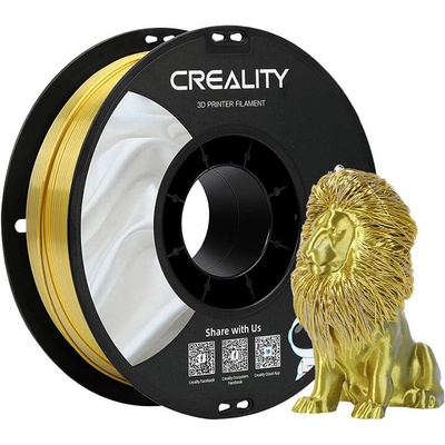 Creality CR-Silk PLA zlatostříbrná 1 kg, 1,75 mm