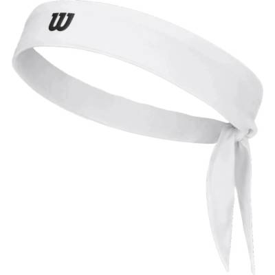 Wilson U TIE Headband Bílá Tmavě modrá