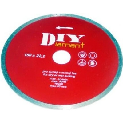 Diy Diamantový kotouč celoobvodový 230 mm 60230100