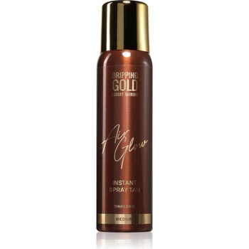 Dripping Gold Air Glow Instant Spray Tan автобронзиращ спрей цвят Medium 75ml
