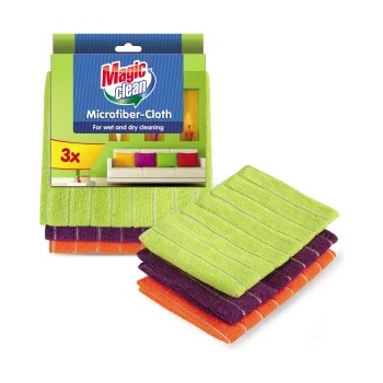 Image 1 of Magic Clean Микрофибърни кърпи 3бр (mc 0130)