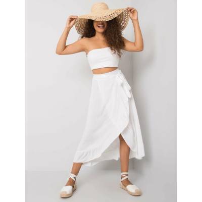 Och Bella Skirt-TW-SD-BI-26700.16P-white biela šedá