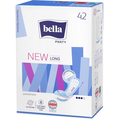 Bella Panty New Long Ежедневни превръзки 42 бр (BE-021-MN42-W01)