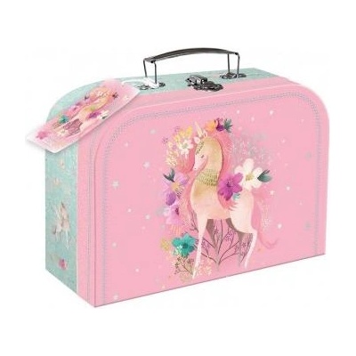 Teddies Ученическо куфарче от картон Magical World с еднорог