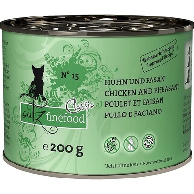 Catz finefood No.15 s kuracím a bažantím mäsom 200 g