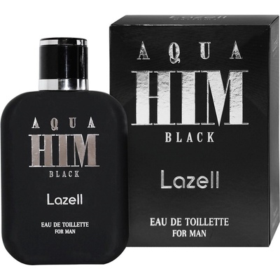 Lazell Aqua Him black for men parfumovaná voda pánska 100 ml