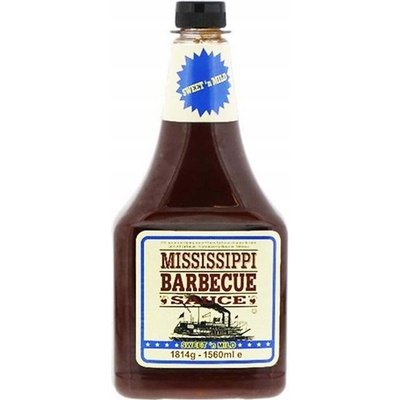 Mississippi BBQ barbacue sladké jemné 1814 g