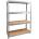 RFG Стелаж RFG, метален, с 4 рафта, 1200 х 500 х 1920 mm, MDF, до 300 kg