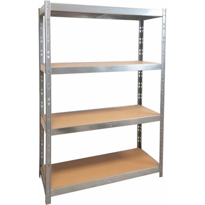 RFG Стелаж RFG, метален, с 4 рафта, 1200 х 500 х 1920 mm, MDF, до 300 kg