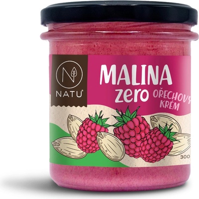 Natu Malina Zero ořechový krém 300 g