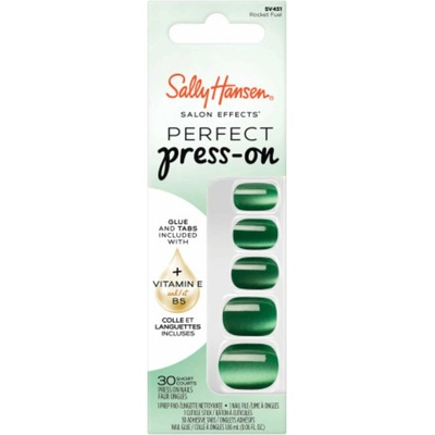 Sally Hansen SALLY HANSEN_Salon Effects Perfect Press On samolepicí lak na nehty Rocket Fuel 30 ks